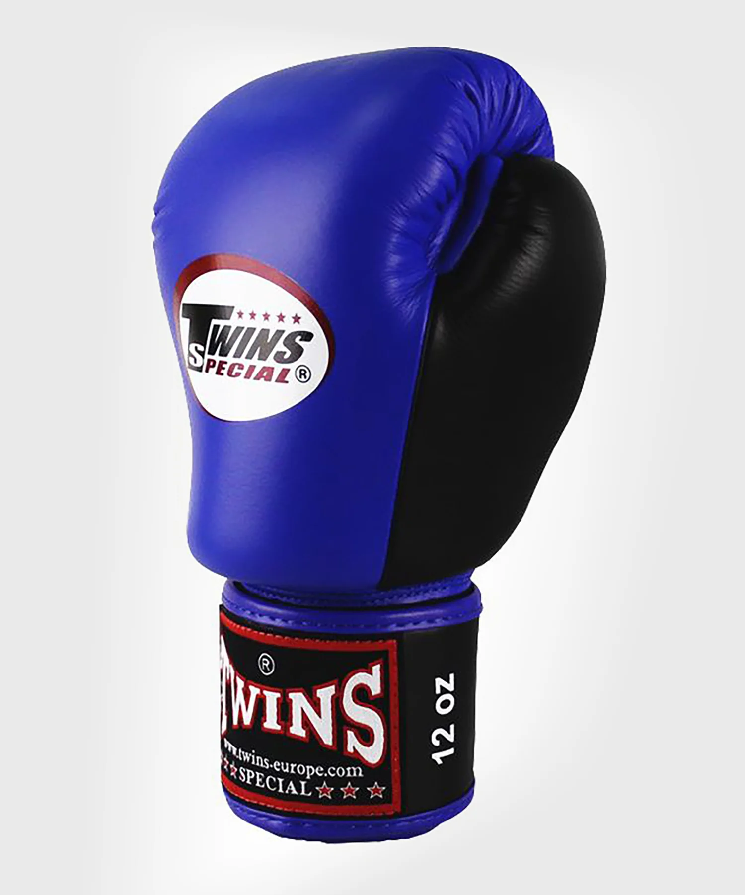Gants de Boxe professionnel Twins BGVL3 Rétro - Bleu/Noir - Image 2