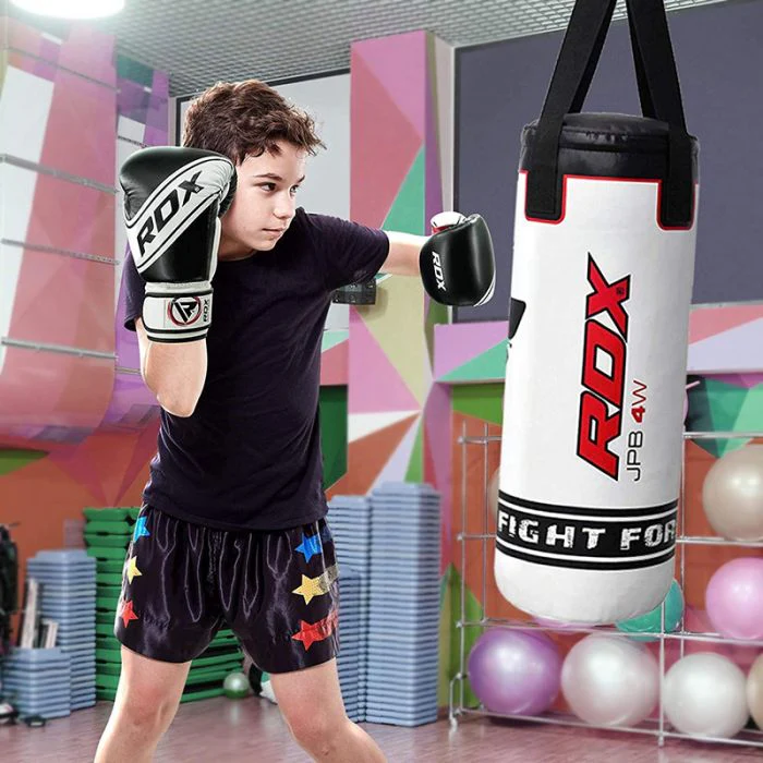 Gants de Boxe Rdx 4b Robo - Pour Enfants - Noir - Image 5