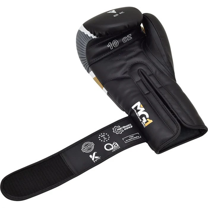 Gants de Boxe Rdx F7 Ego - Noir/Doré - Image 7