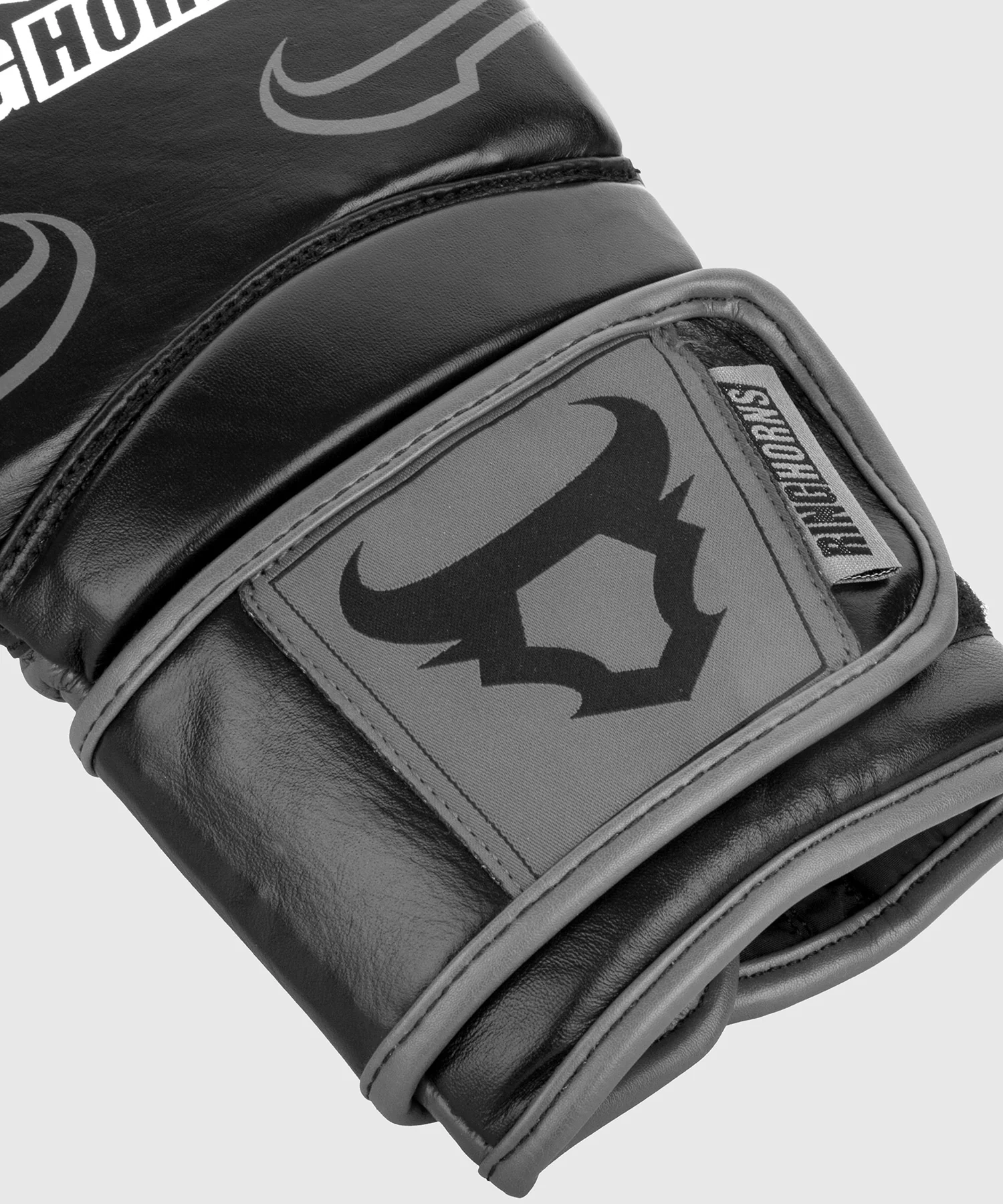 Gants de boxe Ringhorns Destroyer - Cuir - Noir/Gris - Image 3