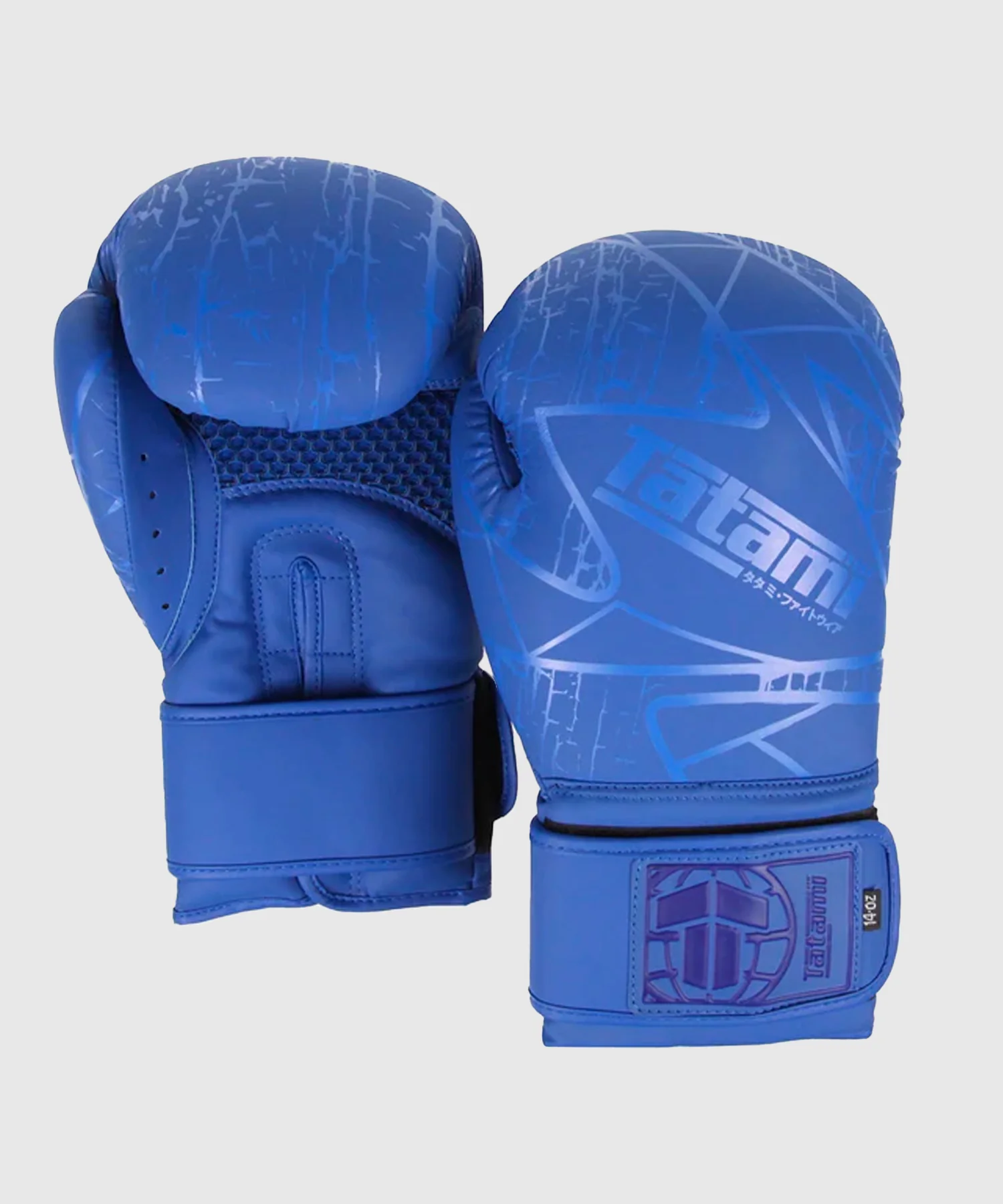 Gants De Boxe Tatami Fightwear Obsidian - Bleu - Image 4