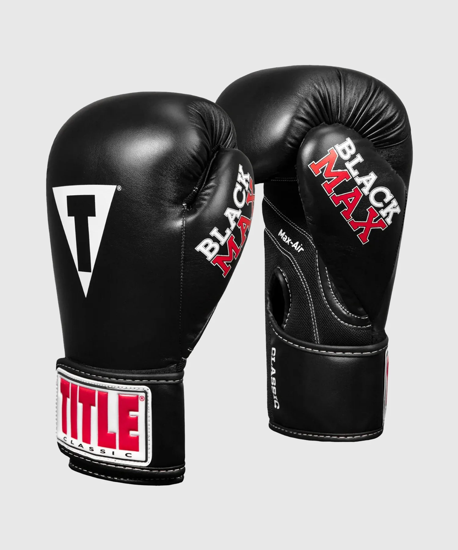 Gants de Boxe Title Boxing Black-Max - Noir - Image 3