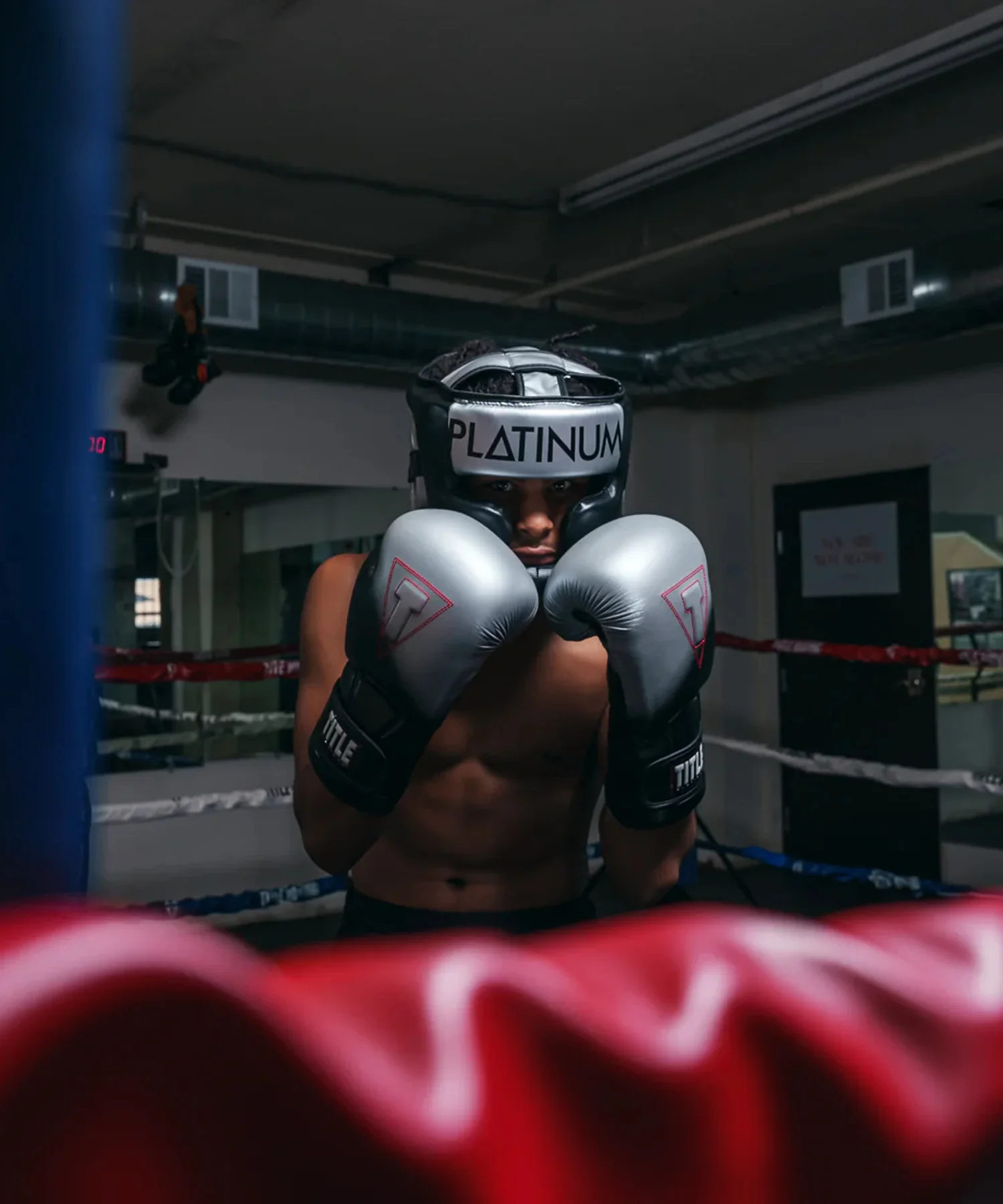 Gants de Boxe Title Boxing Platinum Proclaim - Noir - Image 8