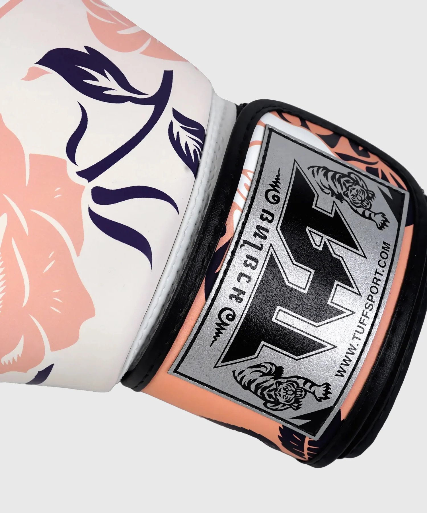 Gants de Boxe Tuff Roses - Blanc/Rose - Image 5