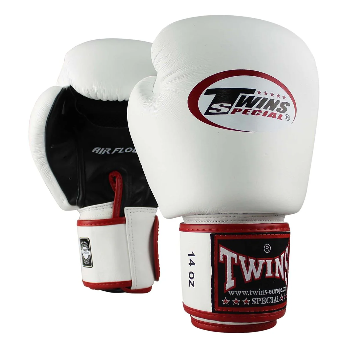 Gants de Boxe Twins BGVL3 Air - Noir/Blanc - Image 2