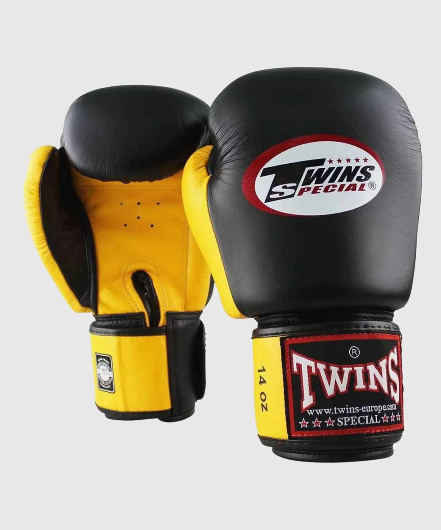 Gants de Boxe Twins BGVL3 - Noir/Jaune