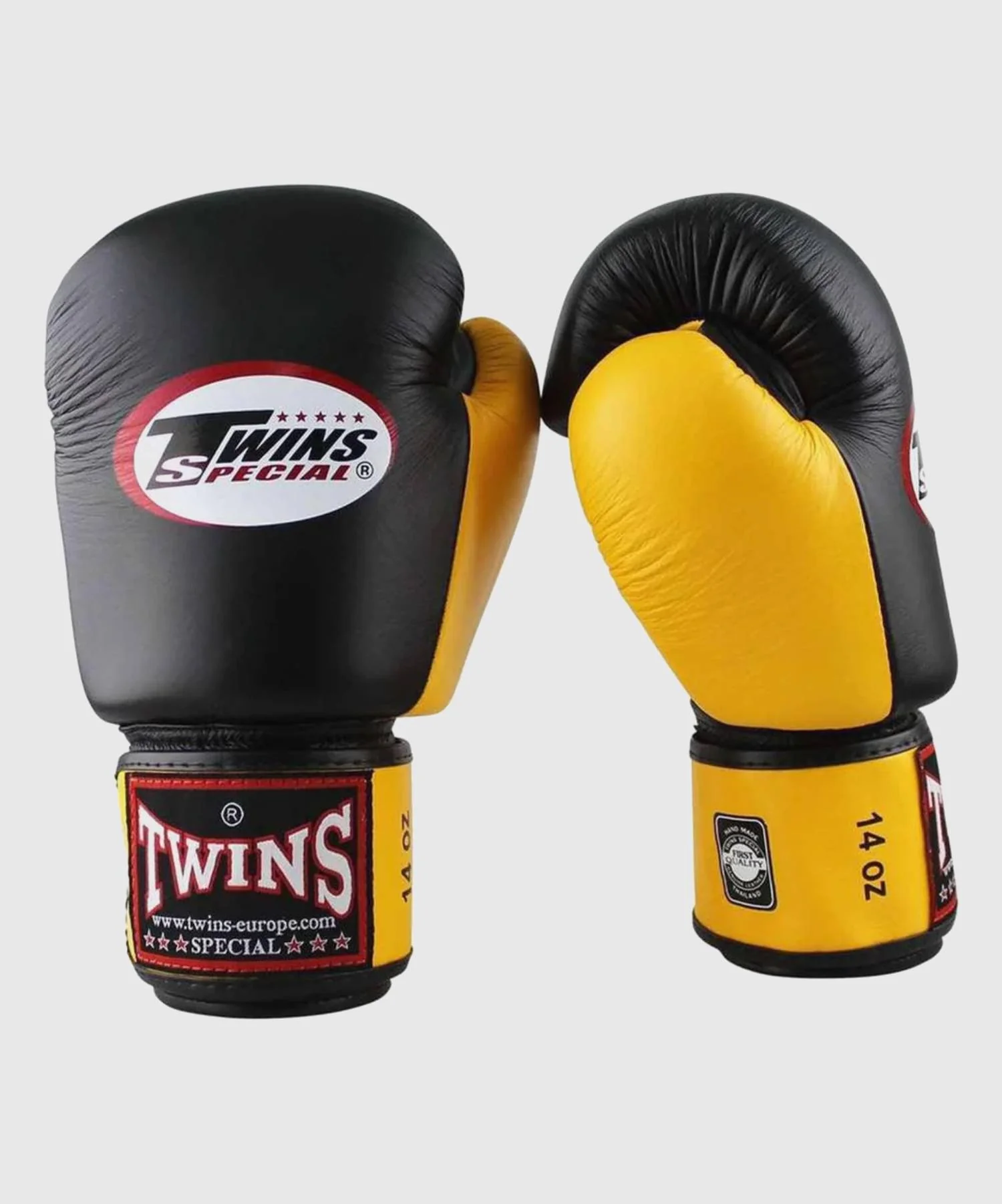 Gants de Boxe Twins BGVL3 - Noir/Jaune - Image 2