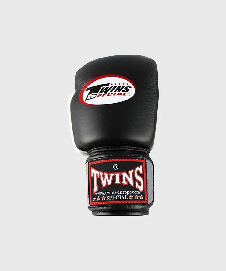 Gants de Boxe Twins BGVL4 - Noir/Blanc/Gris - Image 3