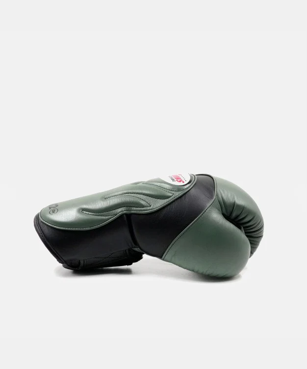 Gants de Boxe Twins BGVL6 - Kaki/Noir - Image 3
