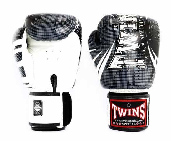 Gants de Boxe Twins Fantasy - Noir/Blanc