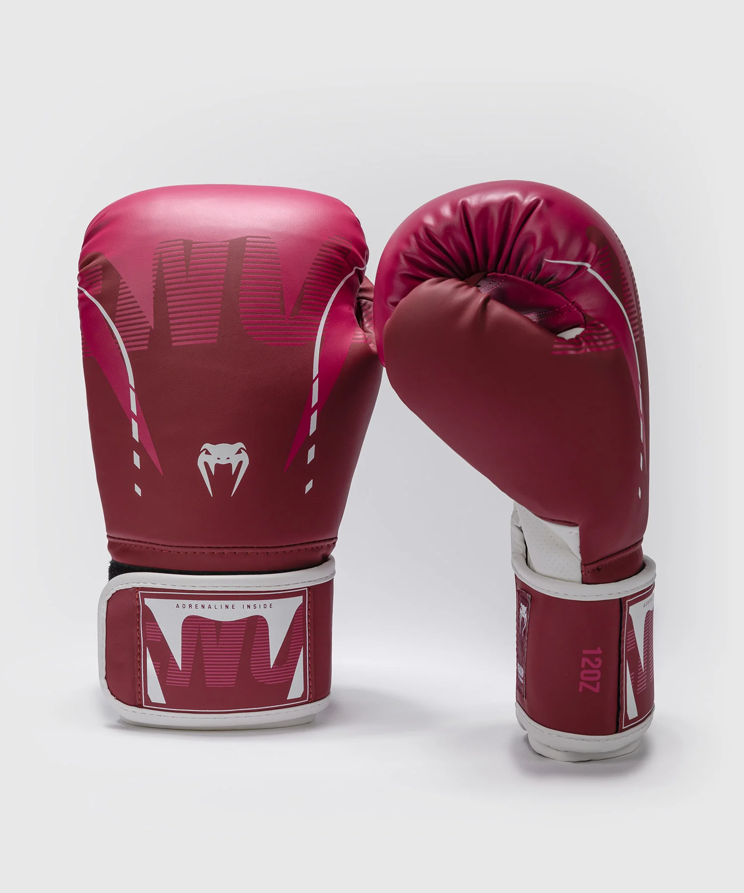 Gants de Boxe Venum Adrenaline – Bordeaux/Rose