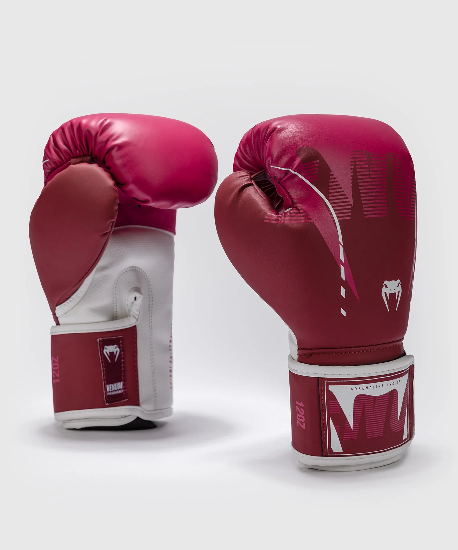 Gants de Boxe Venum Adrenaline – Bordeaux/Rose - Image 2