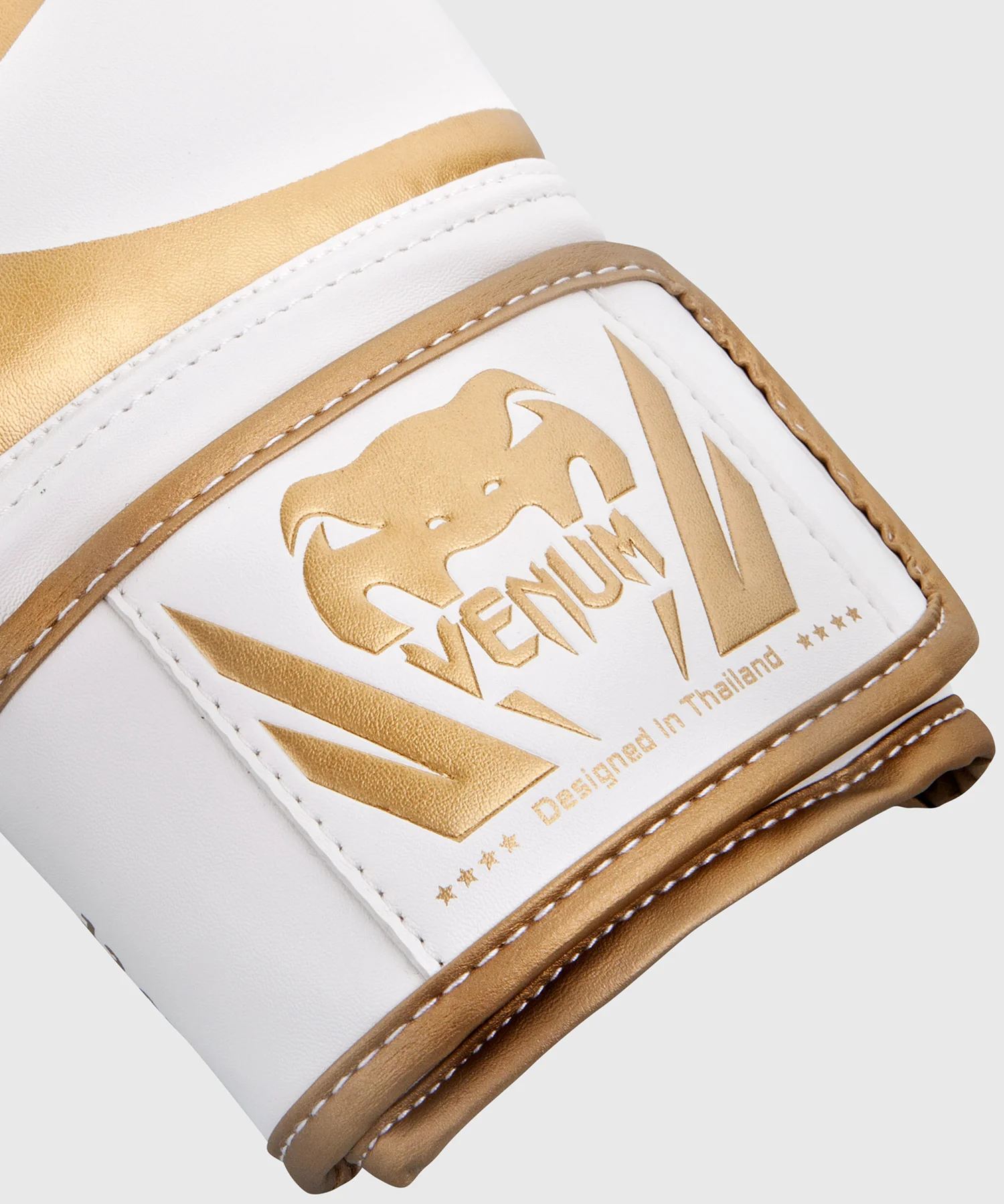 Gants de boxe Venum Challenger 2.0 - Blanc/Or - Image 4