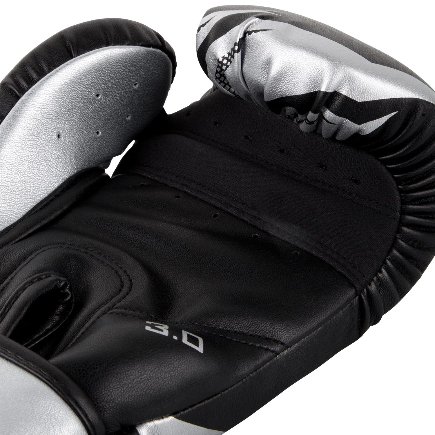 Gants de boxe Venum Challenger 3.0 – Noir/Argent - Image 4
