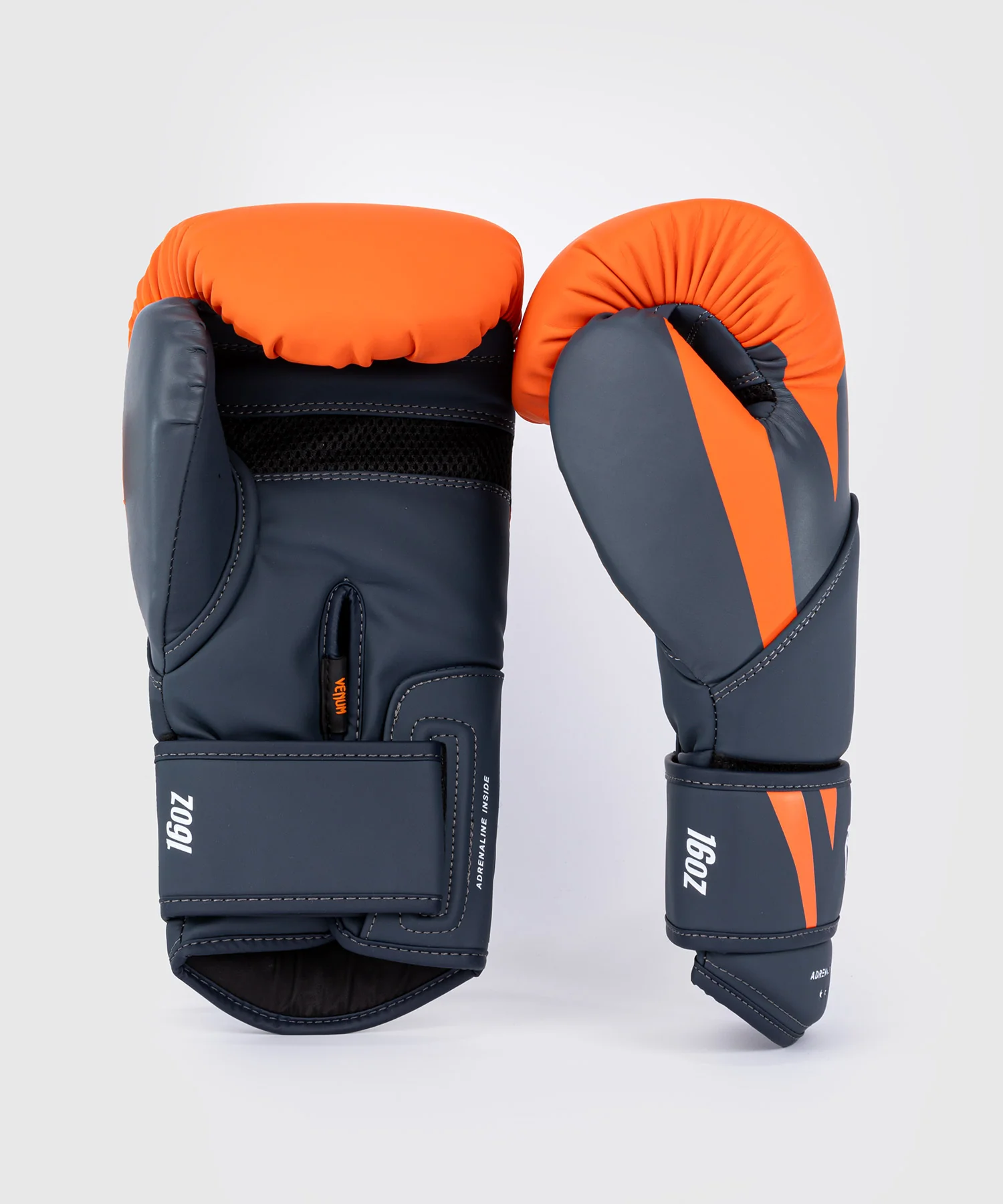 Gants de boxe Venum Challenger 4.0 - Orange/Bleu marine - Image 3
