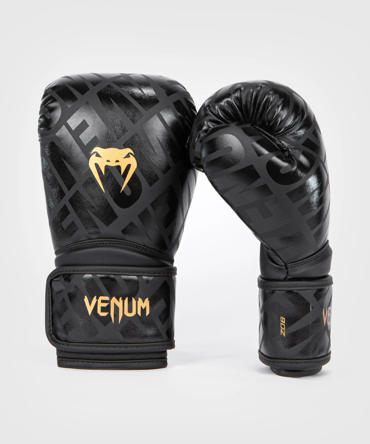 Gants de boxe Venum Contender 1.5 XT pour enfants - Noir/Or - Image 2