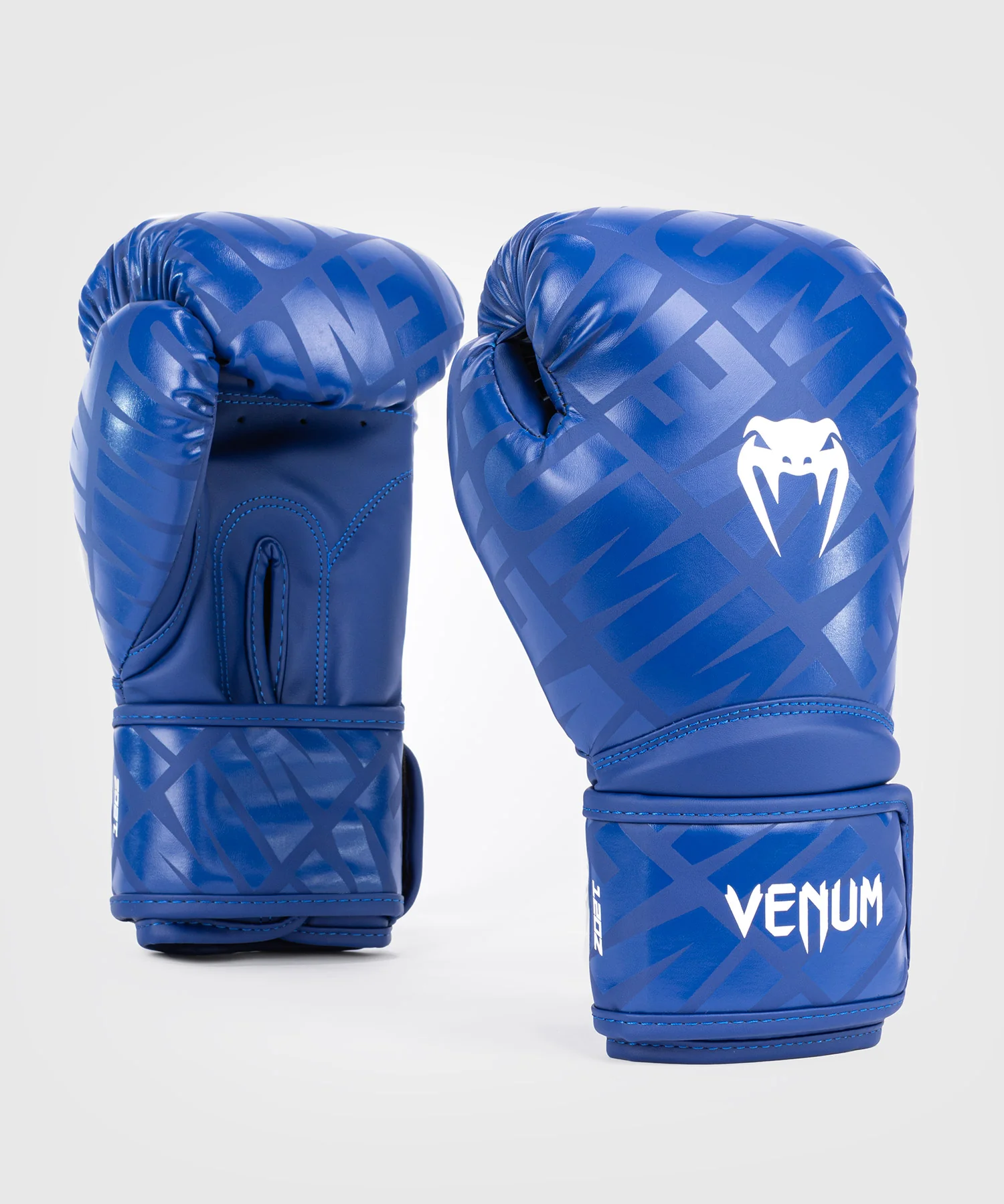 Gants de boxe Venum Contender 1.5 XT - Blanc/Bleu - Image 2