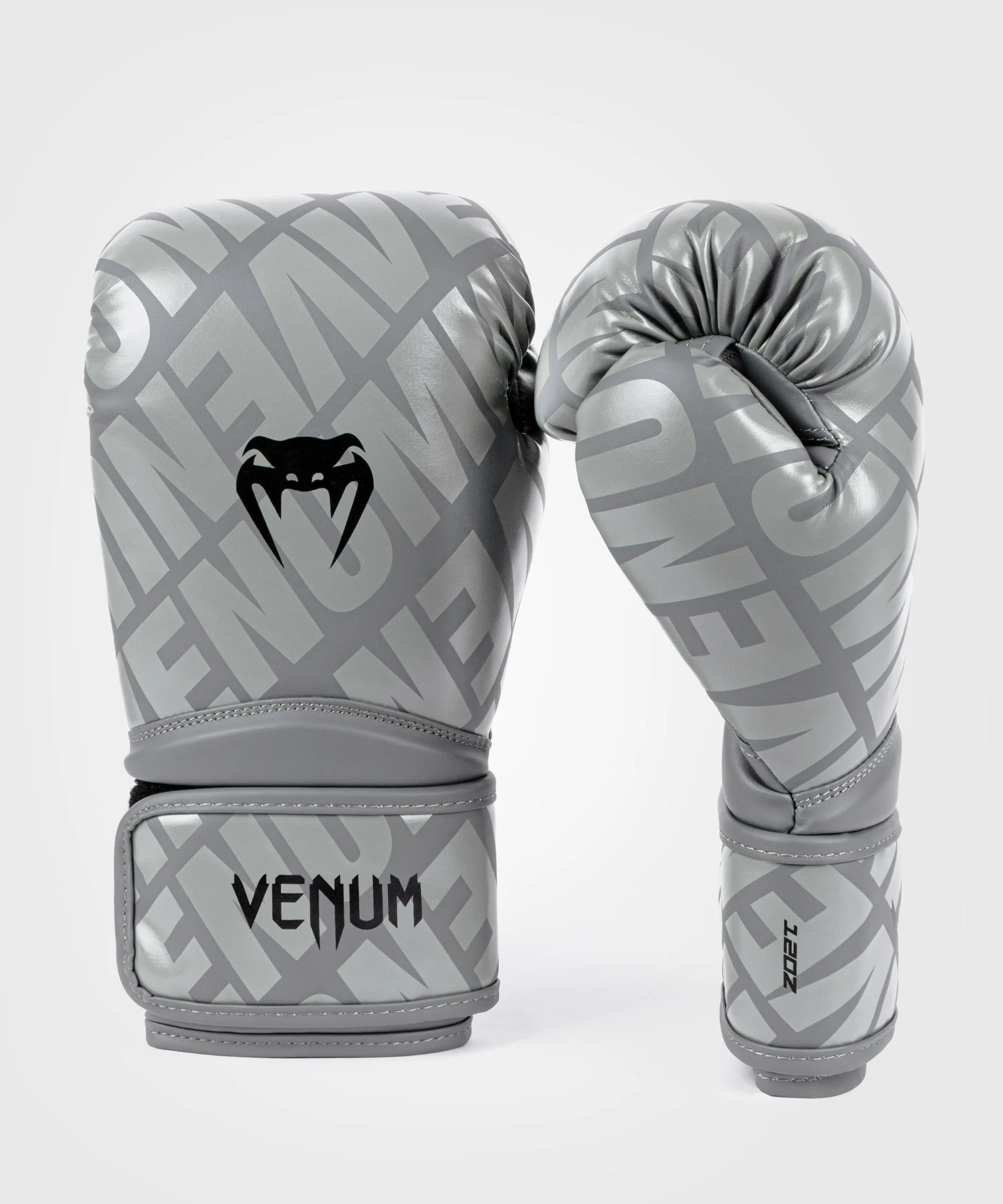 Gants de boxe Venum Contender 1.5 XT - Gris/Noir - Image 3