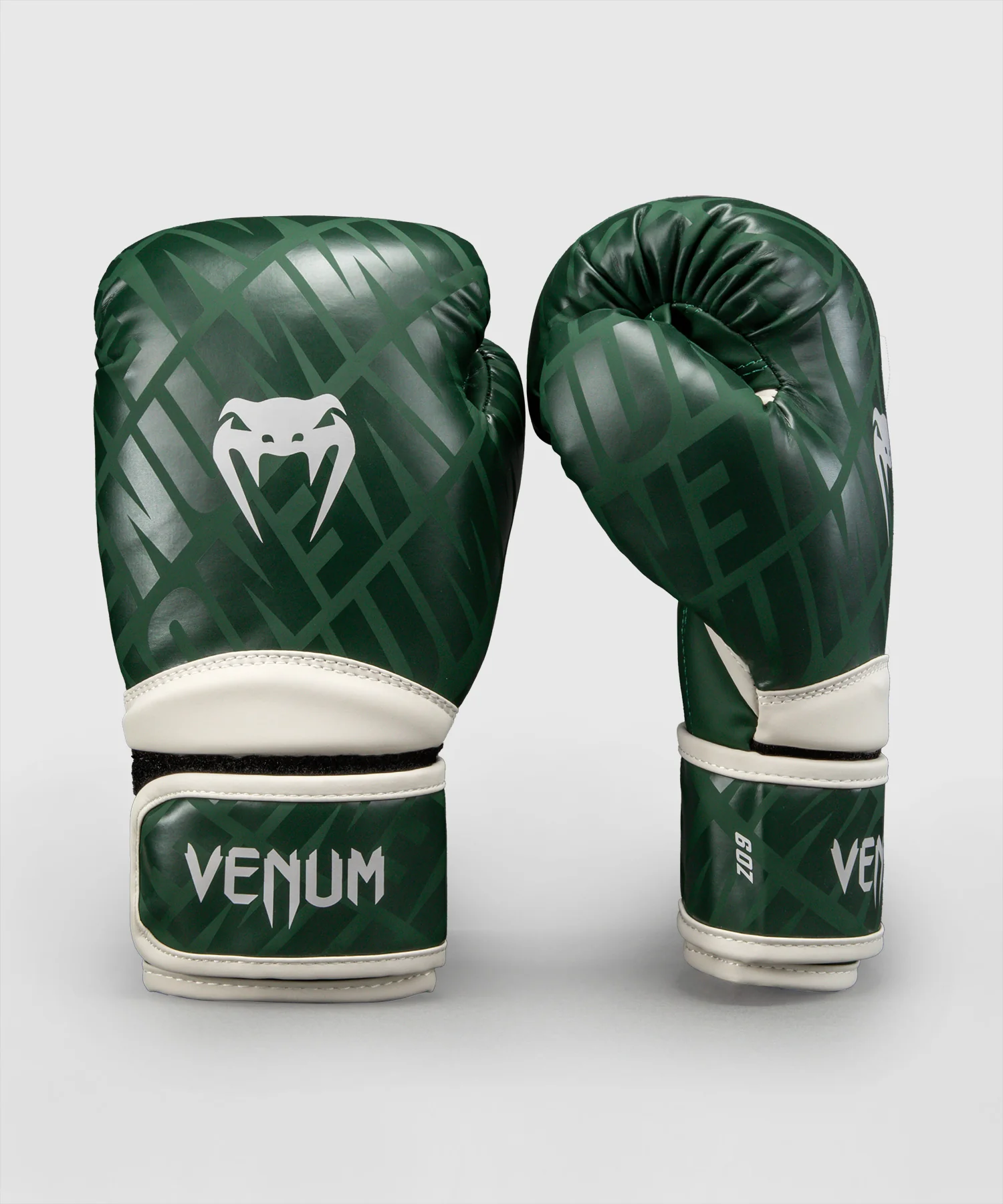 Gants de Boxe Venum Contender 1.5 XT pour enfants  - Vert Forêt/Blanc Cassé