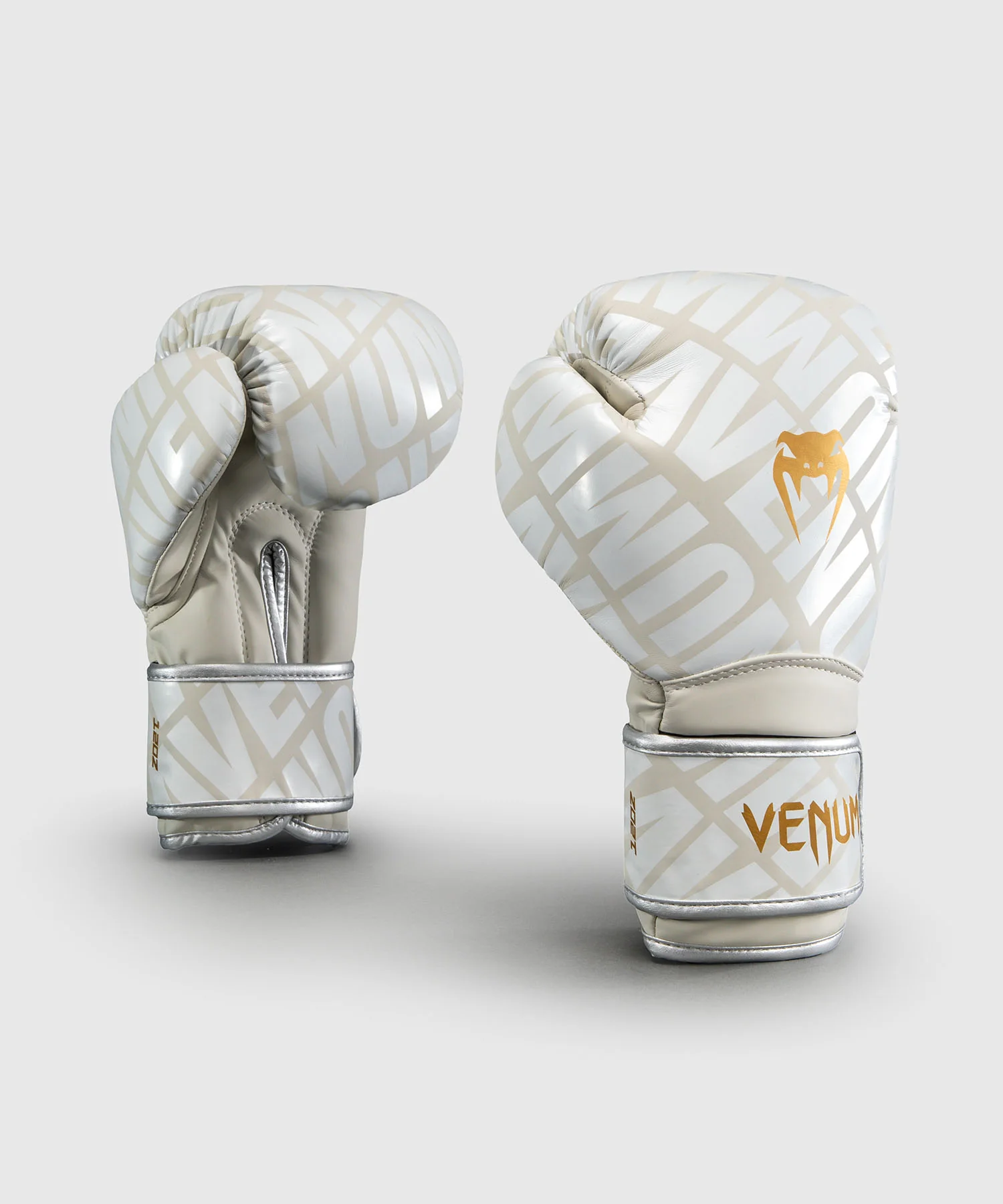 Gants de Boxe Venum Contender 1.5XT - Beige Clair/Crème Blanc - Image 2