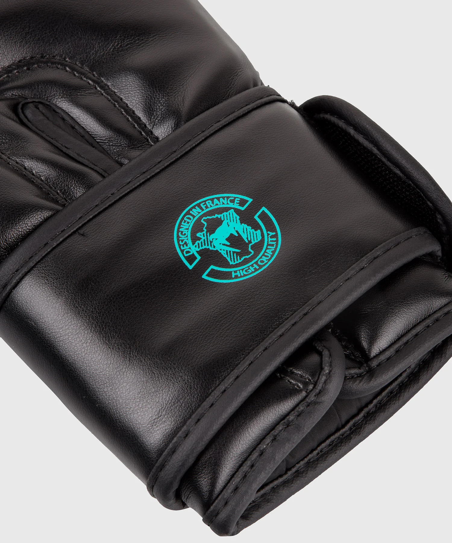 Gants de boxe Venum Contender 2.0 - Gris/Turquoise-Noir - Image 3