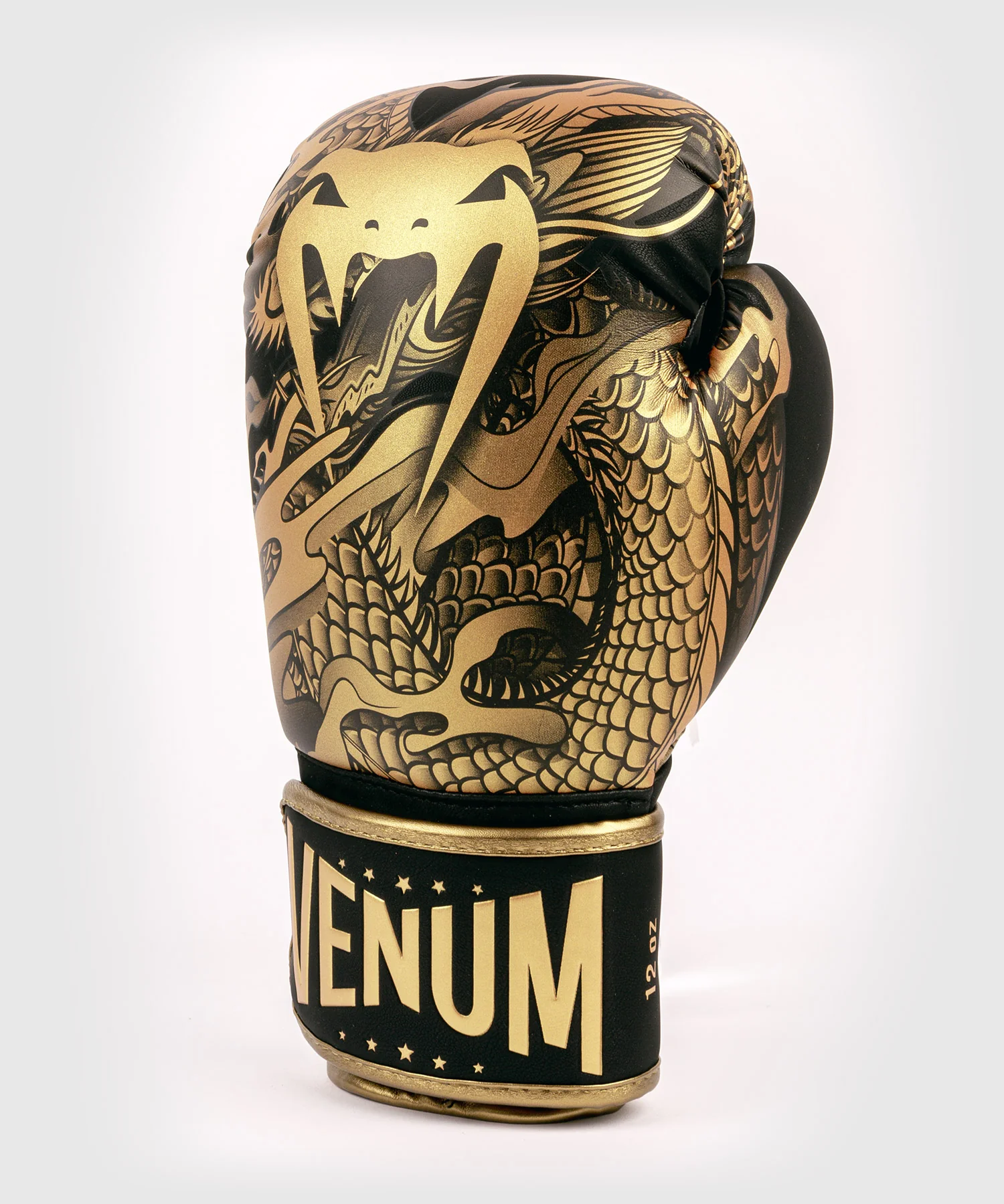 Gants de Boxe Venum Dragon's Flight - Noir/Bronze - Image 4