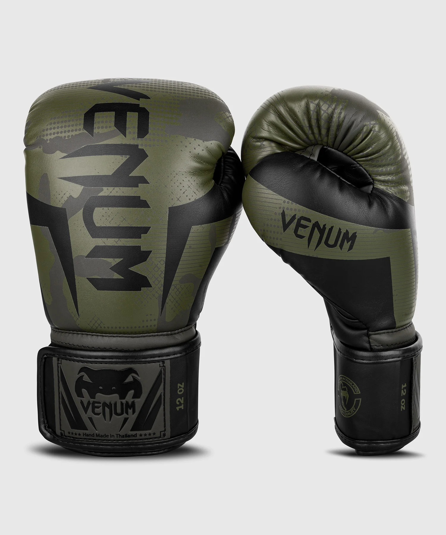 Gants de boxe Venum Elite – Kaki/Camo