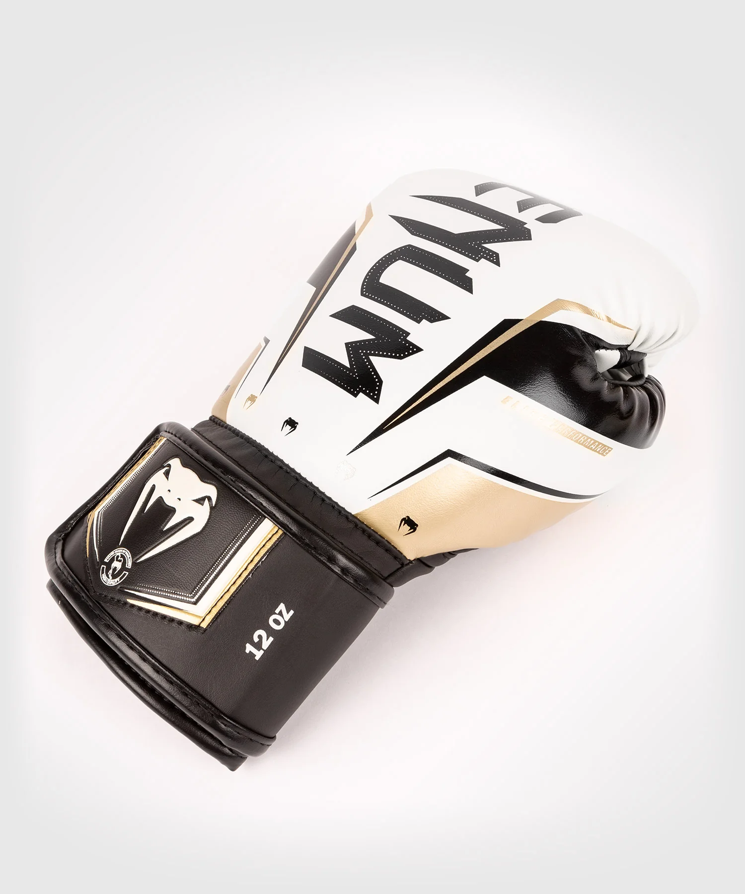Gants de Boxe Venum Elite Evo - Blanc/Or - Image 3
