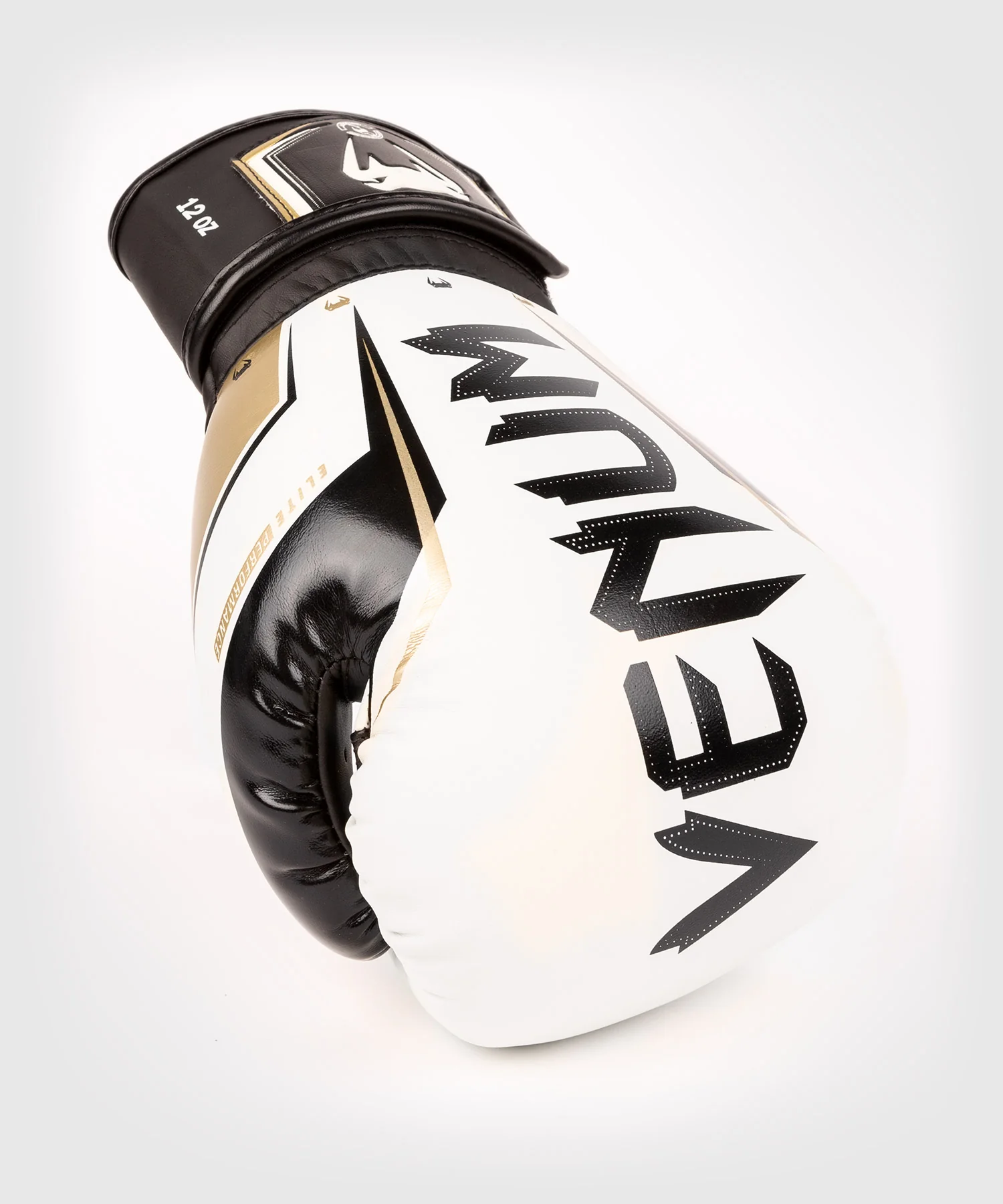 Gants de Boxe Venum Elite Evo - Blanc/Or - Image 4