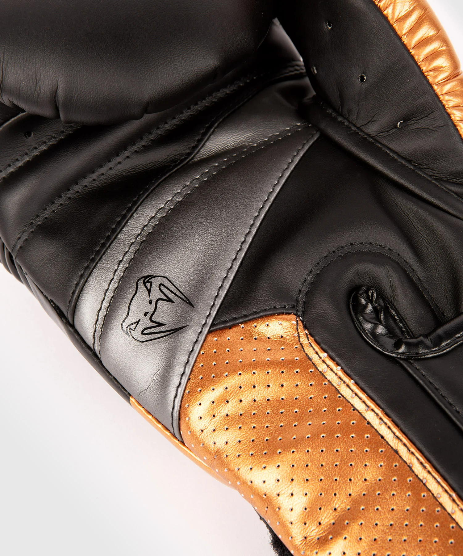 Gants de Boxe Venum Elite Evo - Noir/Bronze - Image 6