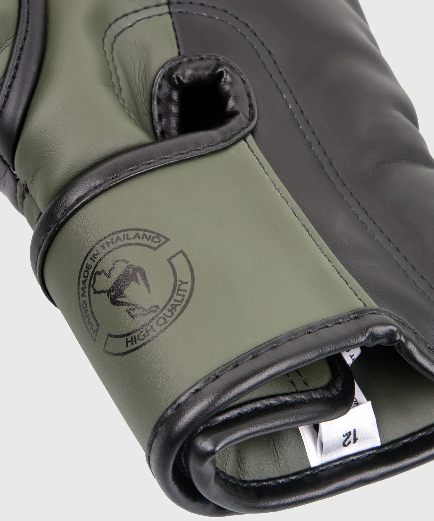 Gants de boxe Venum Elite - Kaki/Noir - Image 5