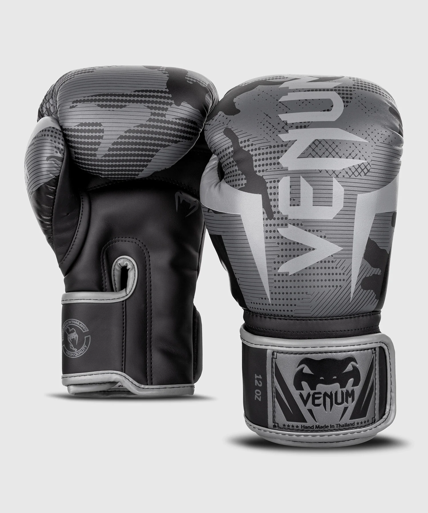 Gants de boxe Venum Elite – Gris/Camo