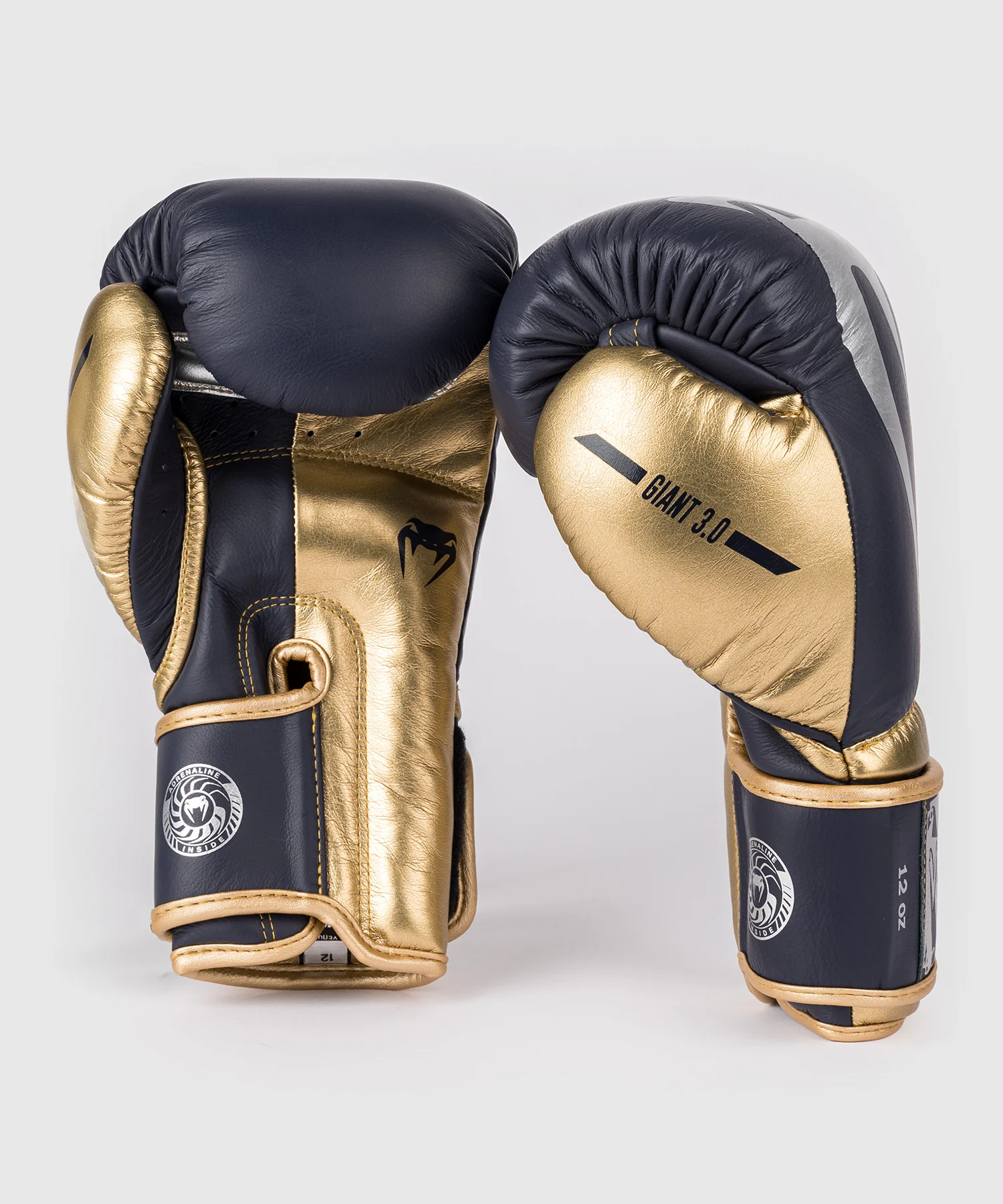 Gants de boxe Venum Giant 3.0 - Edition Spéciale - Bleu Marine/Or - Image 2
