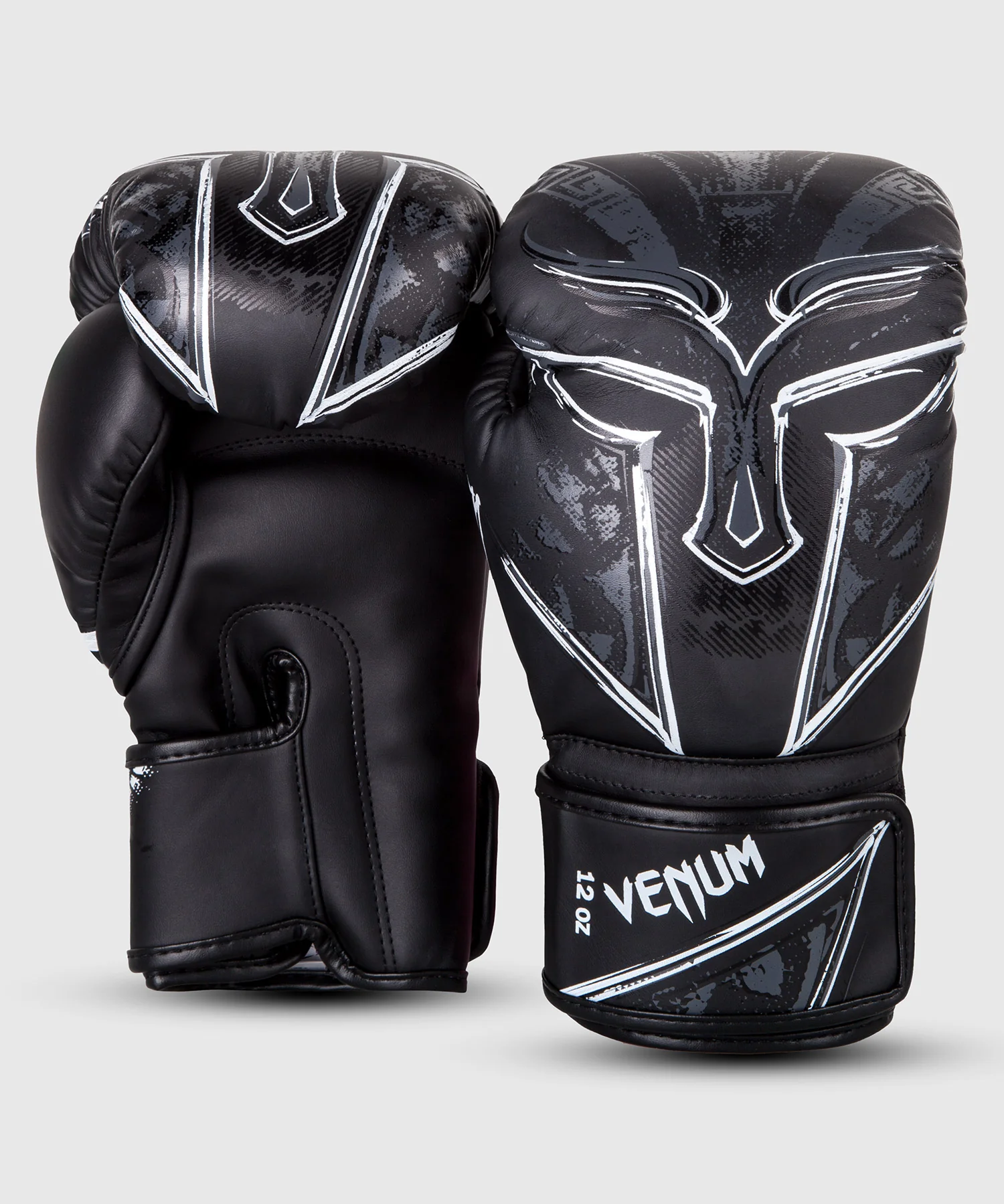 Gants de boxe Venum Gladiator 3.0 - Noir/Blanc - Image 2