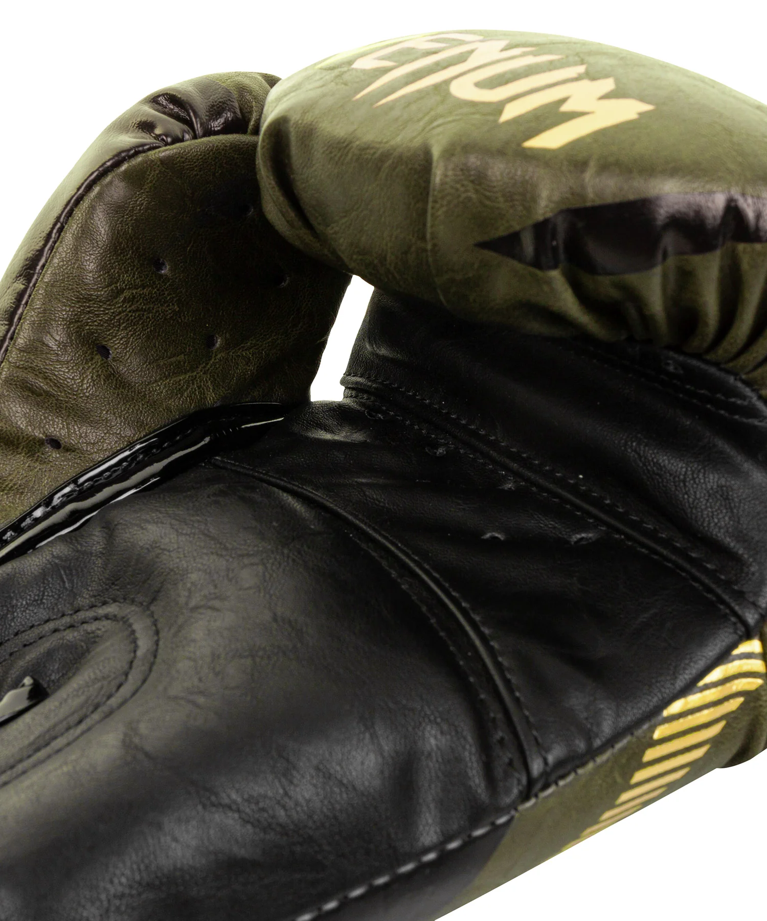 Gants de boxe Venum Impact – Kaki/Or - Image 5