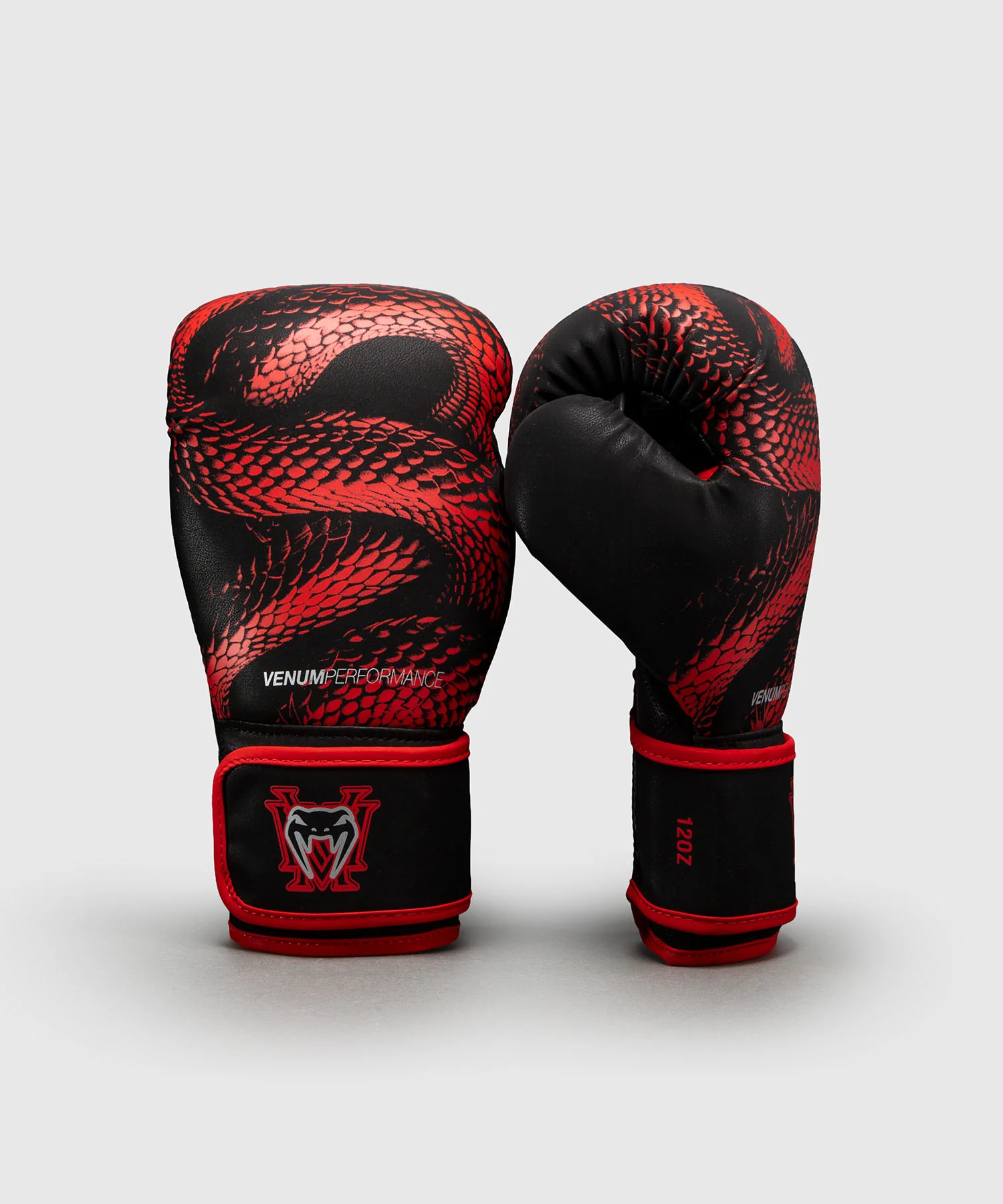 Gants de Boxe Venum Matupa - Noir/Rouge/Argent - Image 2