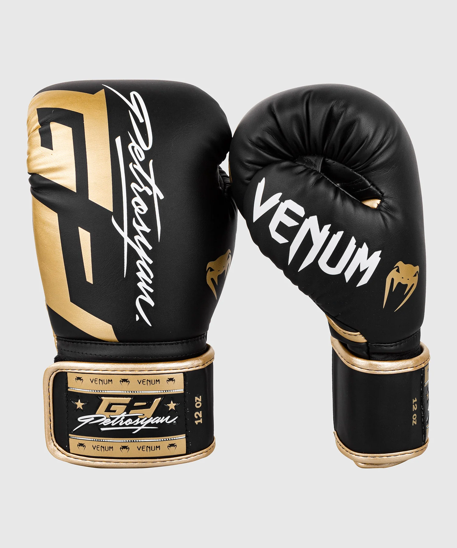 Gants de boxe Venum Petrosyan - Noir/Doré - Image 2