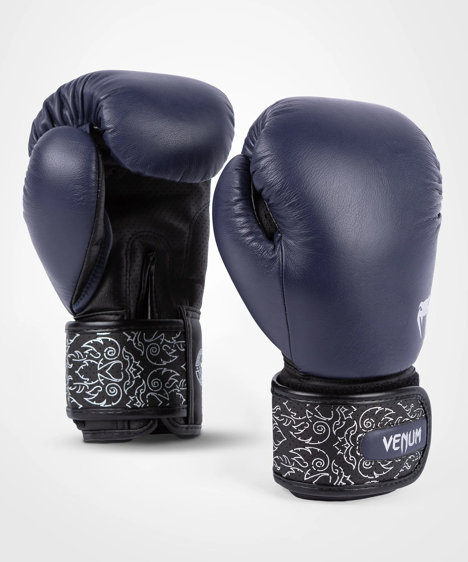 Gants de boxe Venum Power 2.0 - Bleu Marine/Noir - Image 2