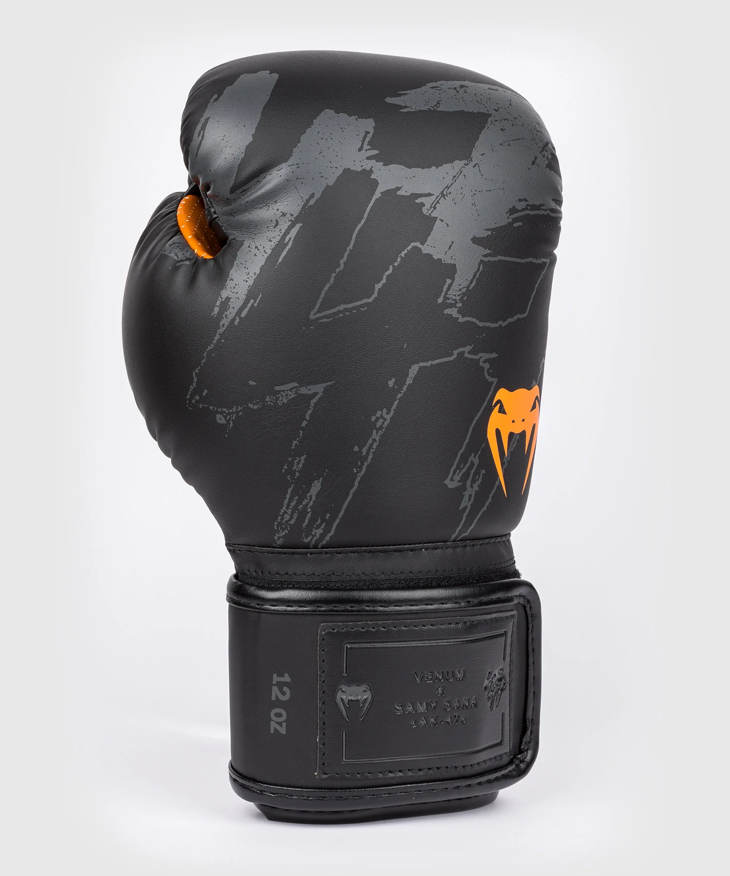 Gants de boxe Venum S47 - Noir/Orange - Image 2