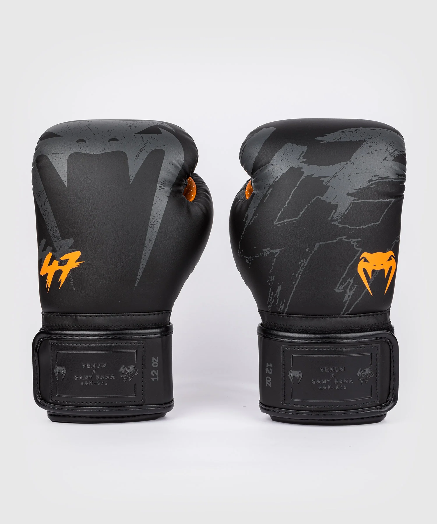 Gants de boxe Venum S47 - Noir/Orange - Image 7