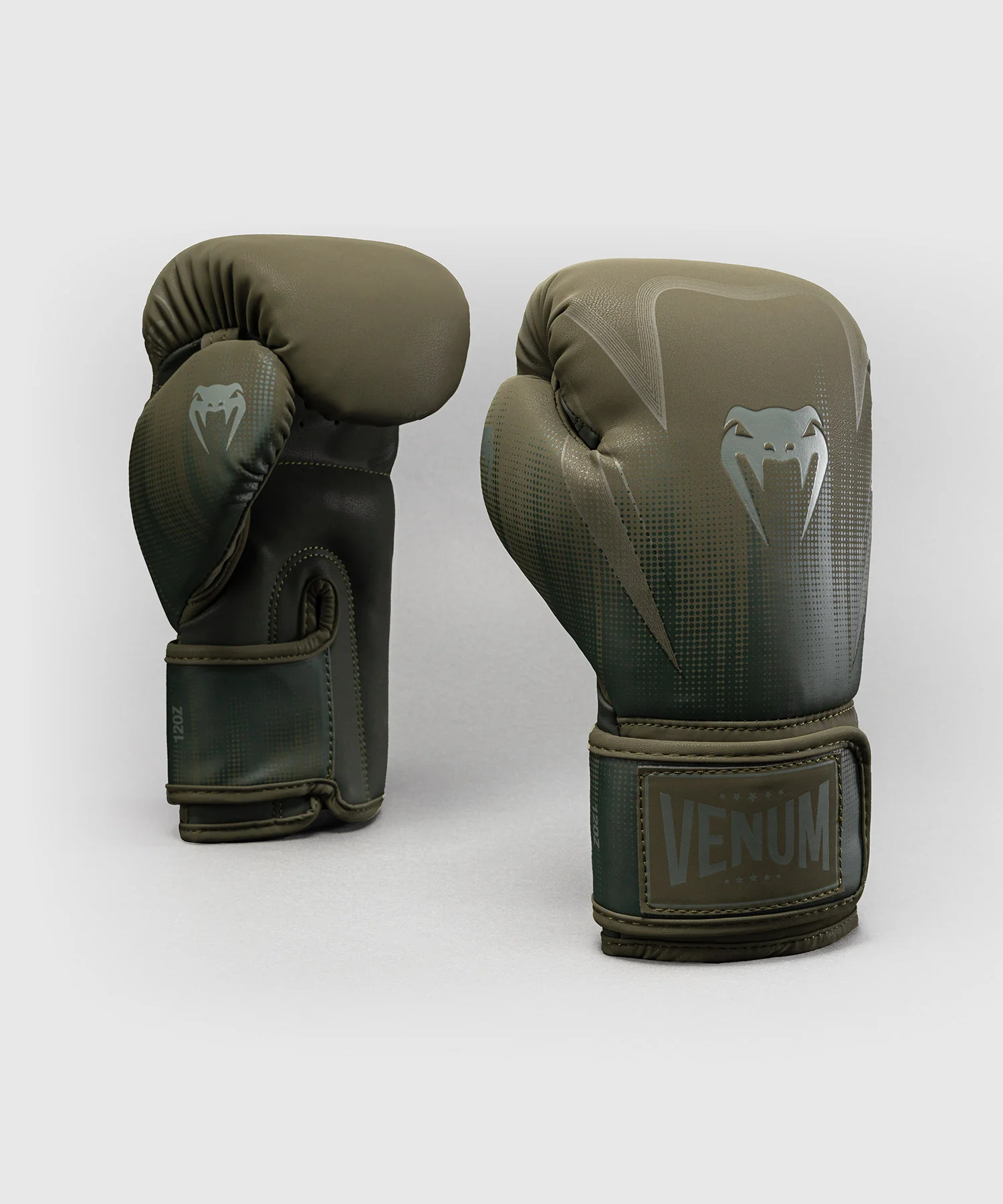 Gants de boxe Venum Stealth – Kaki/Vert Foncé - Image 2