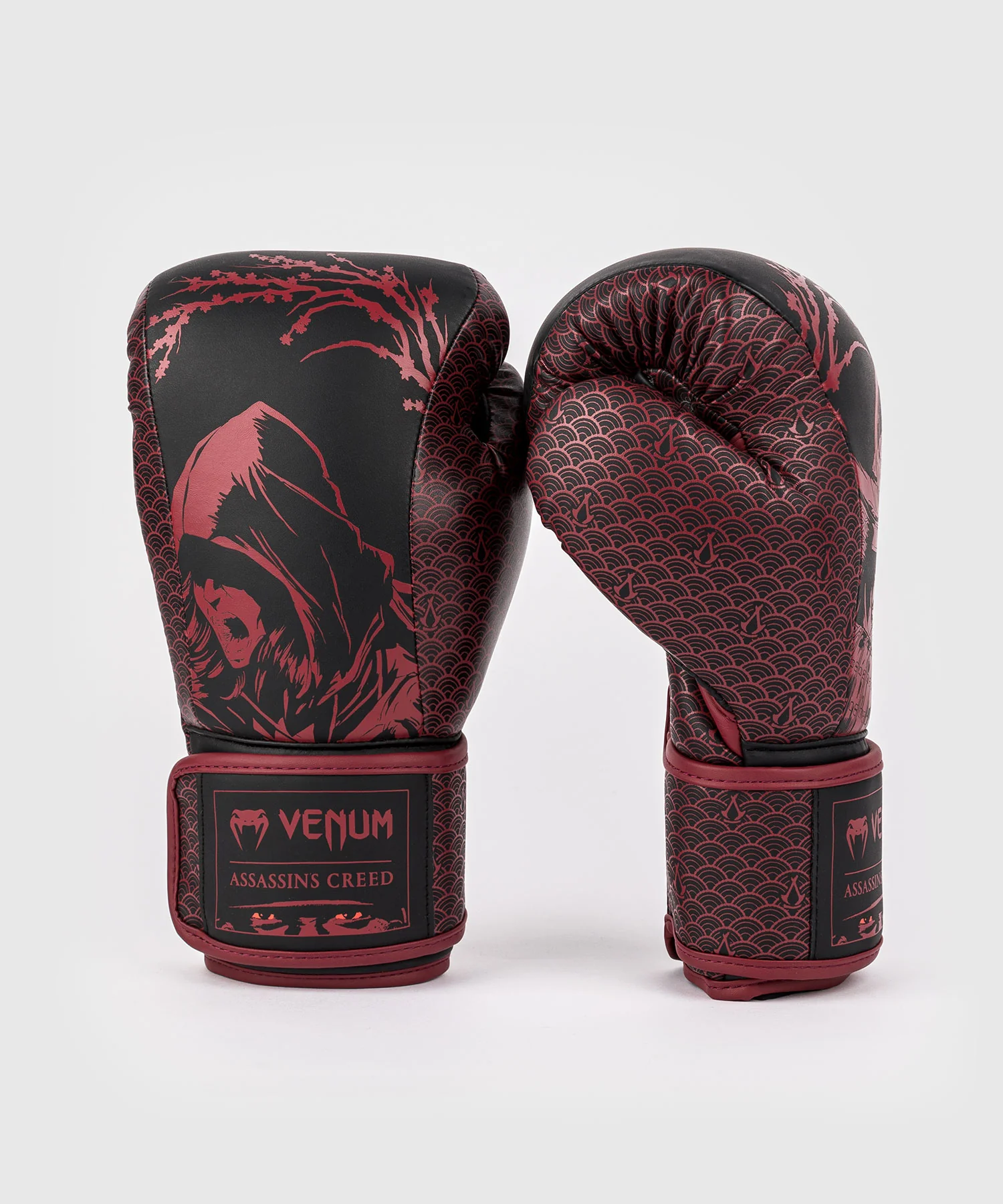 Gants de boxe Venum x Assassin's Creed Shadows - Bordeaux/Noir - Image 2
