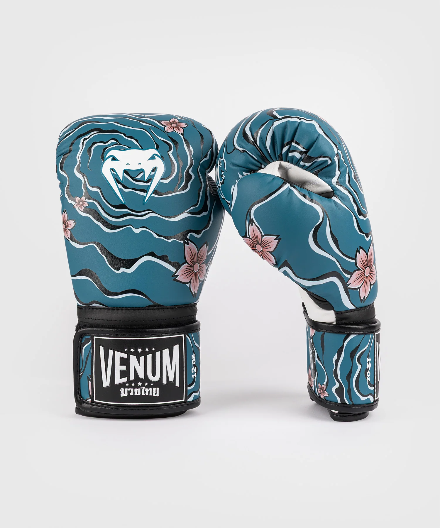Gants de Boxe Venum x Tawanchay – Bleu/Blanc