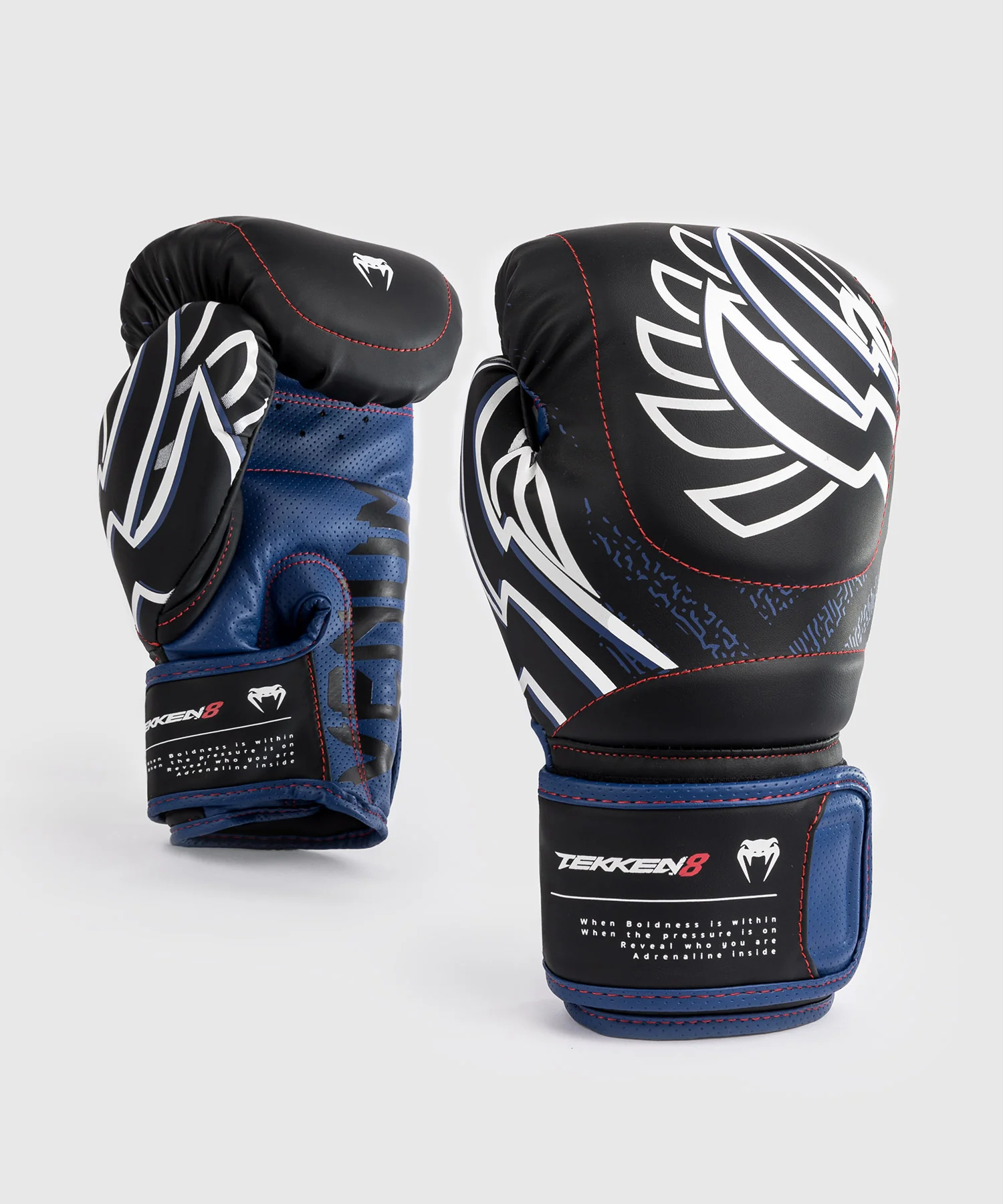 Gants de Boxe Venum x TEKKEN 8 - Jin Kazama - Bleu/Noir/Blanc - Image 3