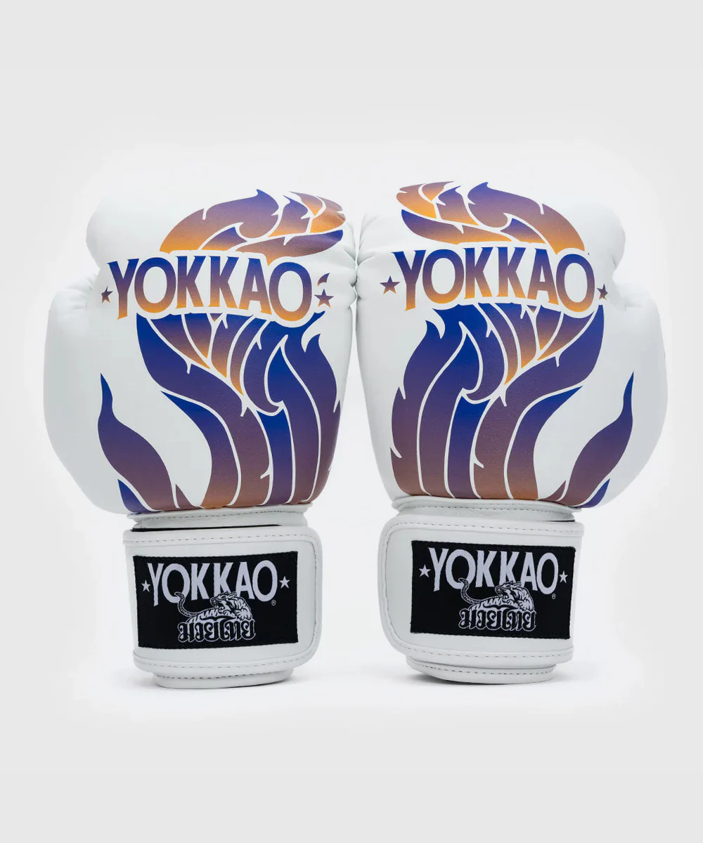 Gants de Boxe Yokkao The Flame - Blanc - Image 7