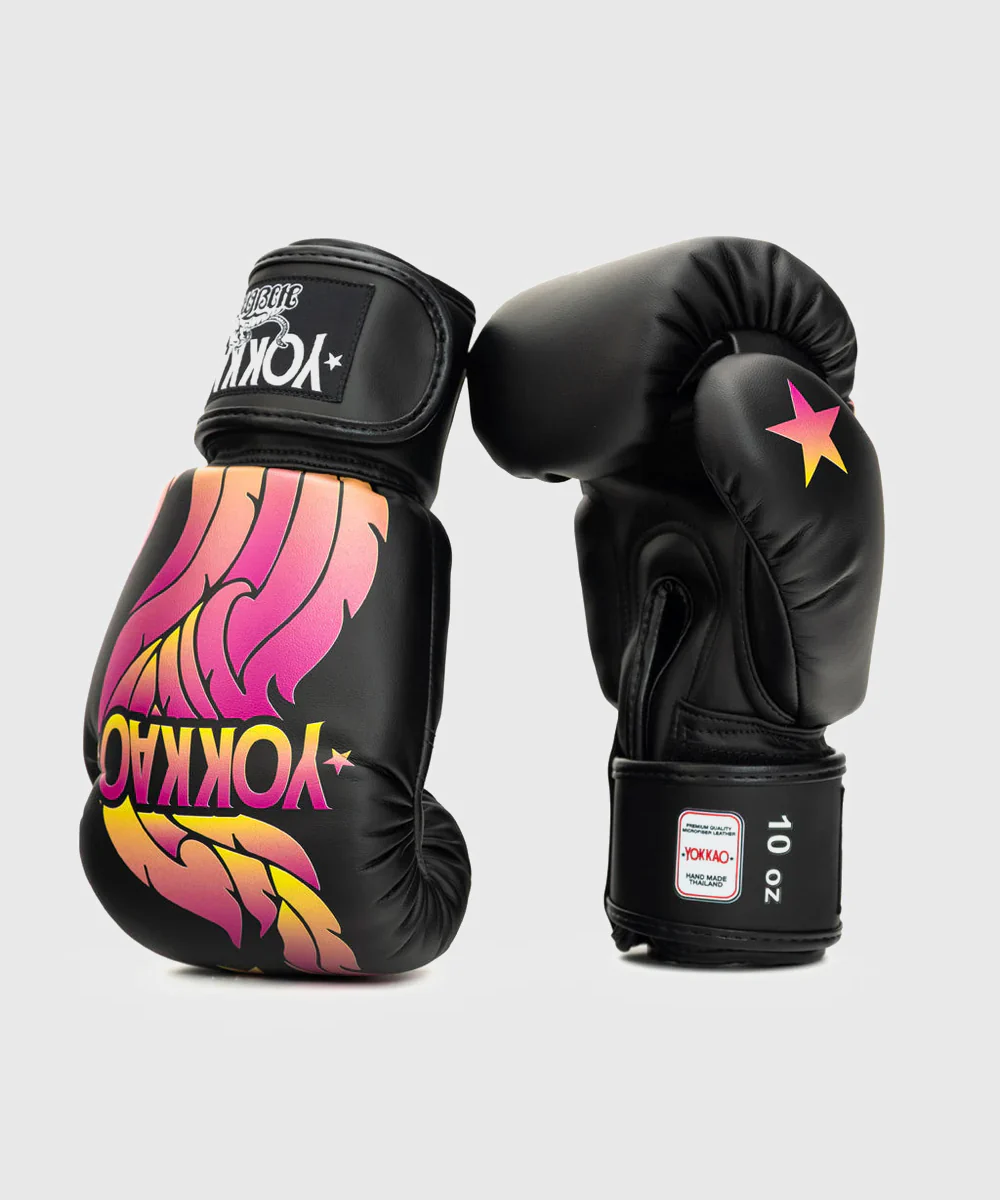 Gants de Boxe Yokkao The Flame - Noir - Image 2