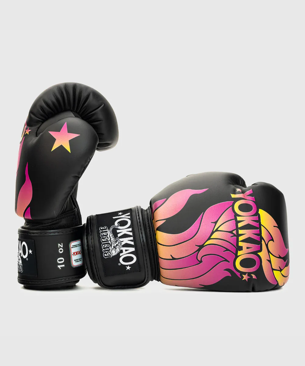 Gants de Boxe Yokkao The Flame - Noir - Image 3