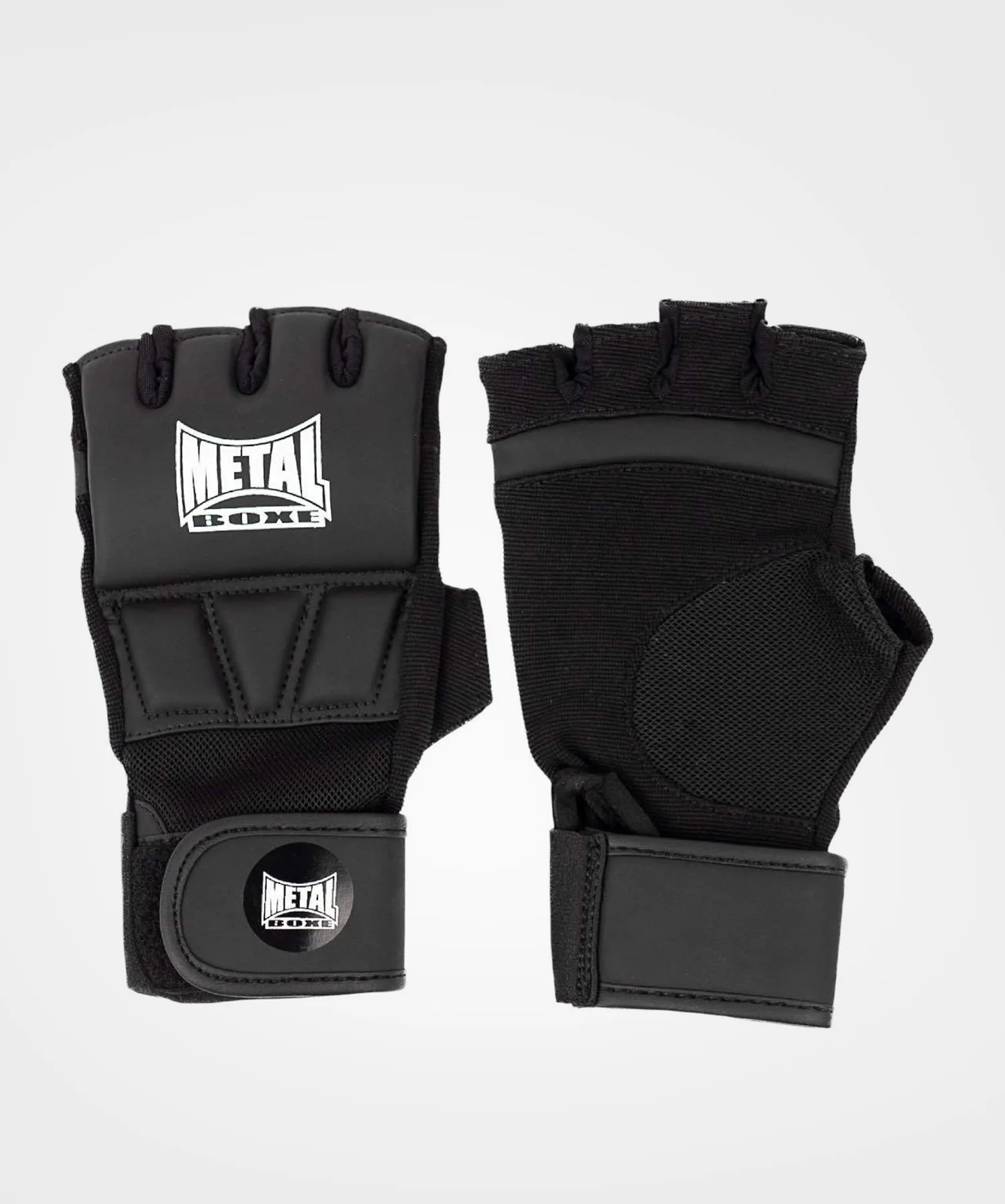 Gants de MMA Fitness Metal Boxe - Noir