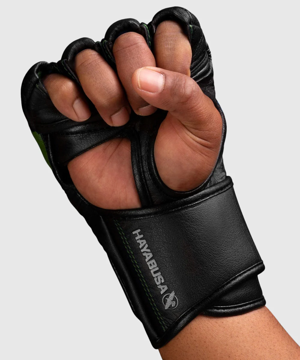 Gants de MMA T3 Hayabusa - Noir/Gris - Image 4
