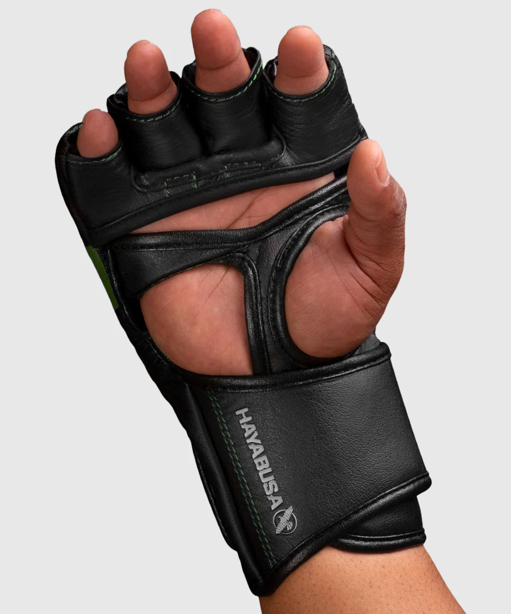 Gants de MMA T3 Hayabusa - Noir/Gris - Image 6